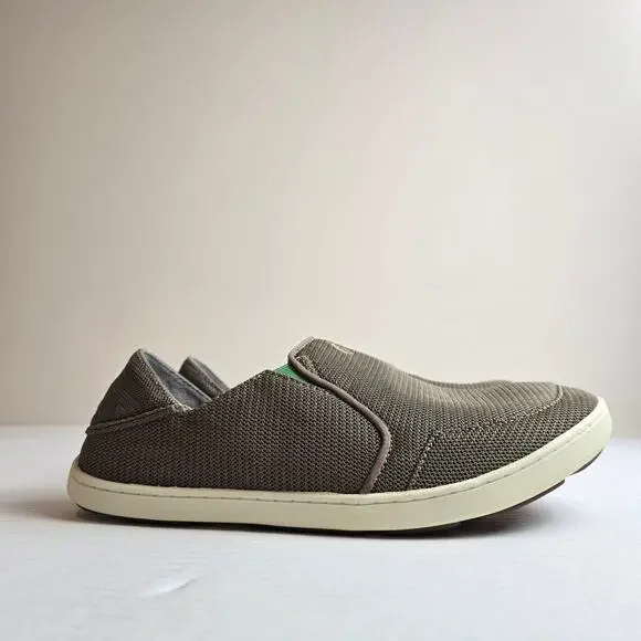Men\'s OluKai Nohea Mesh Mustang/Lime Peel Slip On Shoes Loafers OluKai | Shoes | Olukai Nohea Mesh Mens 8 M Mustanglime Peel  main image 3
